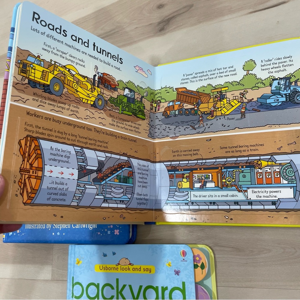 EUC Usborne Set of 3 Books. Board Books. Children's Books. - Picture 9 of 10